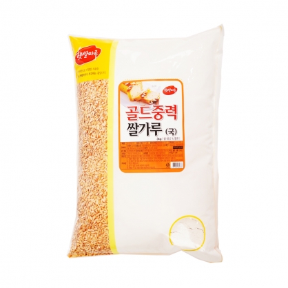 햇쌀마루 골드중력쌀가루 3kg 국산