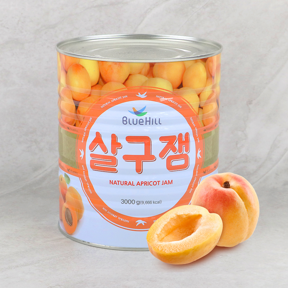 살구잼 3kg 블루힐 대용량