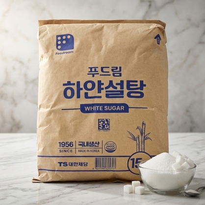 대한제당 푸드림 하얀설탕 15kg 백설탕
