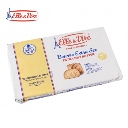 엘르앤비르 엑스트라 드라이 버터시트 1kg 판버터
