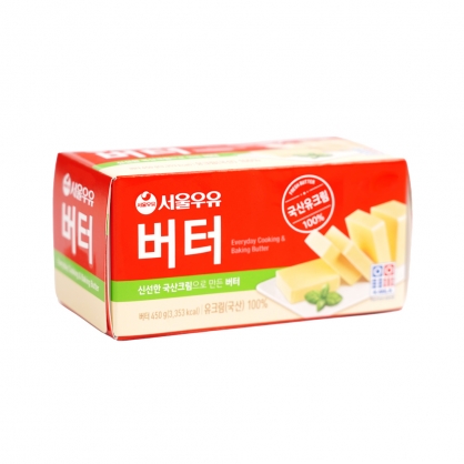 서울우유버터 450g 무염 천연버터 냉장