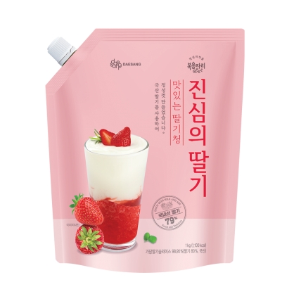 복음자리 진심의 딸기 1kg 신선 국산 냉장 딸기청