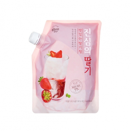복음자리 진심의 딸기 1kg 신선 국산 냉장 딸기청