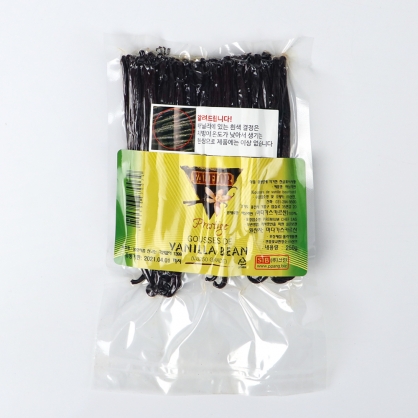 선인 프로바 마다가스카르 바닐라빈 250g 버번종 최상급 고메 브루봉 블랙 블랙