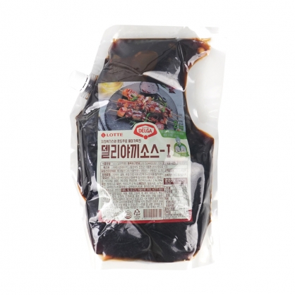 롯데 델가 델리야끼소스 2kg 데리야끼소스